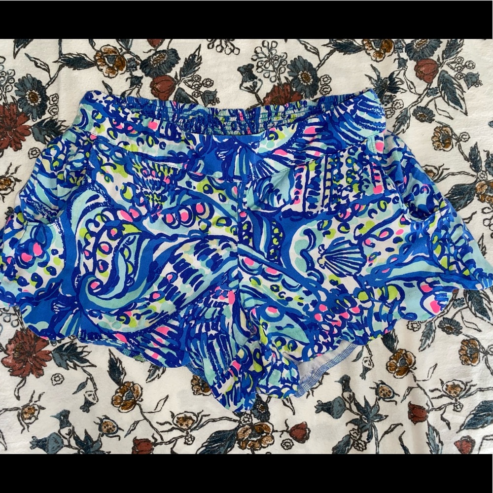 Lily Pulitzer fabric shorts